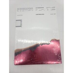 LE SSERAFIM KPOP CD -1st Studio Album Unforgiven-Bloody Rose